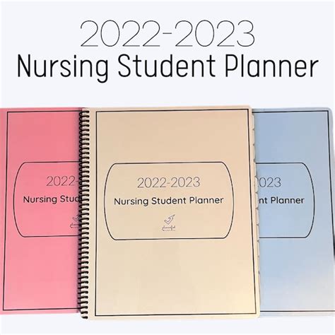 Nursing Student Planner 2022 2023